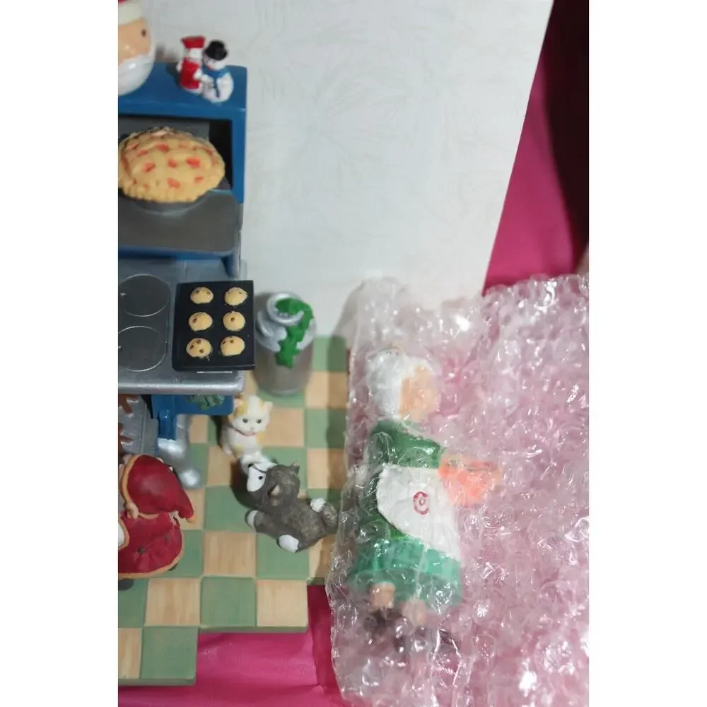 Hallmark Keepsake Three Artists Signed Mrs. Claus Kitchen Christmas Eve Bake Off